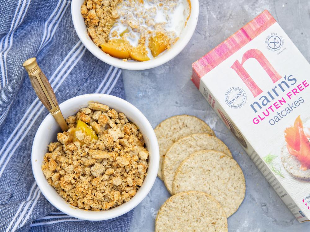 apple and pear crumble