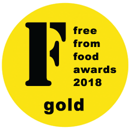Free from food awards 2018 Gold