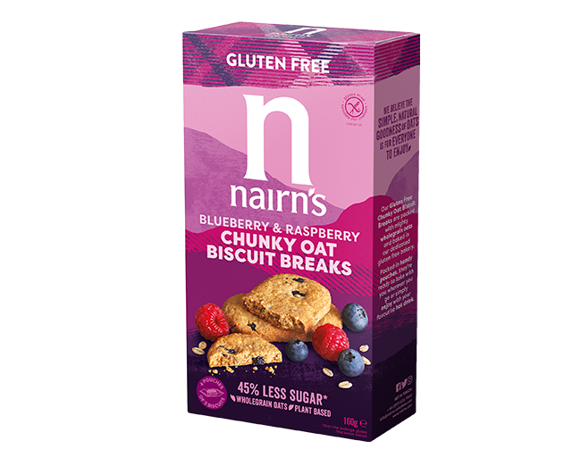 << Oats, Blueberry & Raspberry Chunky Biscuit Breaks