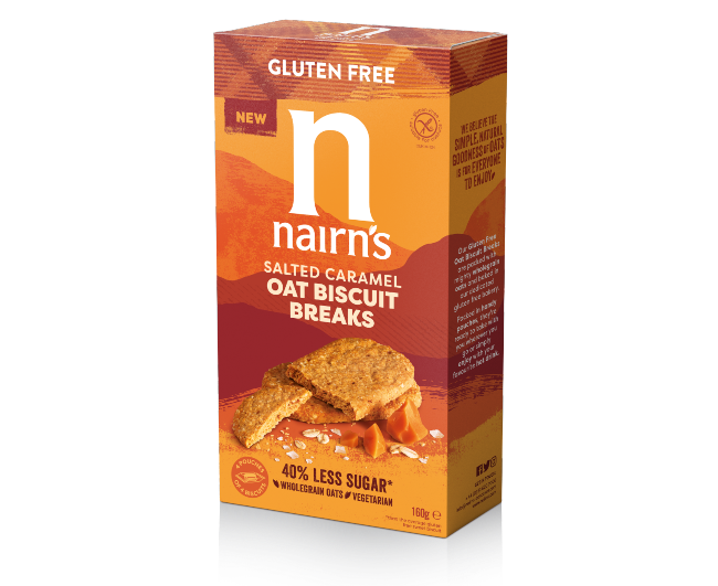 Salted Caramel Oat Biscuit Breaks >>
