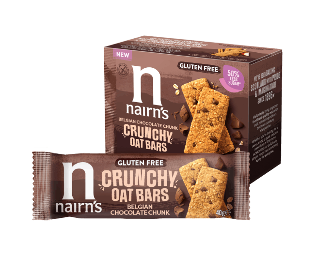 << Belgian Chocolate Chunk Crunchy Oat Bars