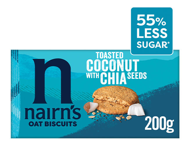 Coconut & Chia Biscuits >>