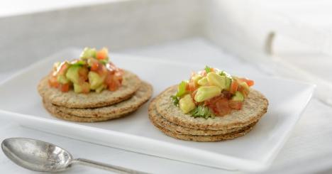 Avocado and tomato salsa