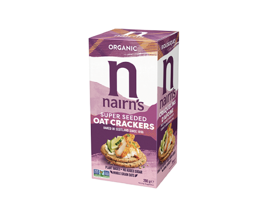 Nairn's Organic Super Seeded Oat Crackers