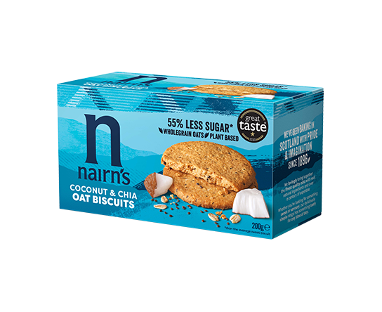 Nairn's Coconut & Chia Oat Biscuits