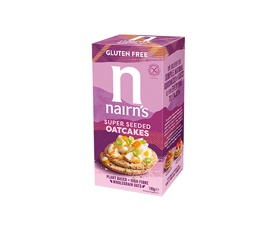 Nairn's Gluten Free Super Seeded Oatcakes