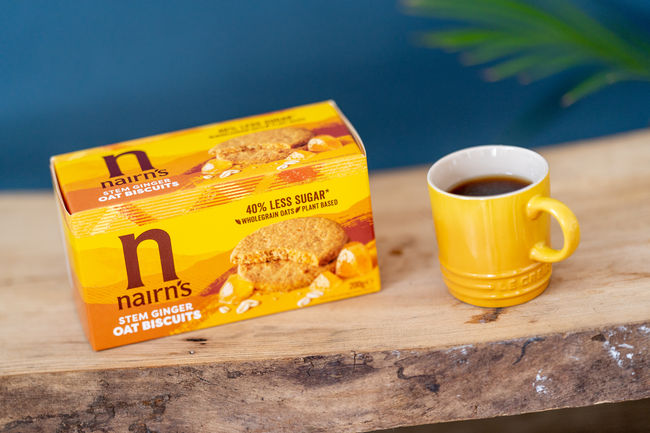 stem ginger oat biscuit