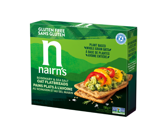 Nairn's Canada Gluten Free Rosemary & Sea Salt Flatbreads
