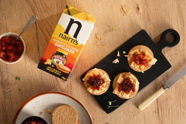 Nairn's Marmite & Cheese Oatcakes