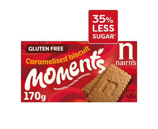 Nairn's Gluten Free Caramelised Biscuit Moments