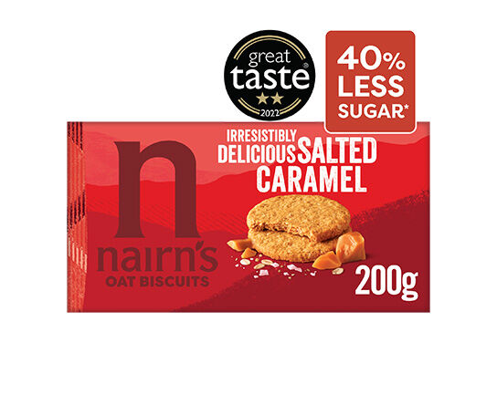 Nairn's Salted Caramel Oat Biscuits