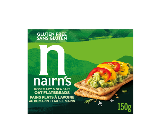 Nairn's Canada Gluten Free Rosemary & Sea Salt Flatbreads