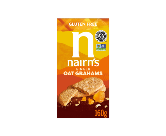 Nairn's USA Gluten Free Ginger Oat Grahams