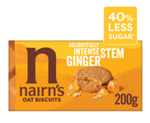 Nairn's Stem Ginger Oat Biscuits 