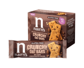 Nairn's Belgian Chocolate Chunk Crunchy Oat Bars