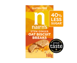 Nairn's Biscuit breaks Ginger