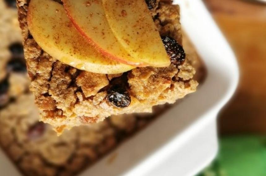 Apple & Cinnamon Baked Oats