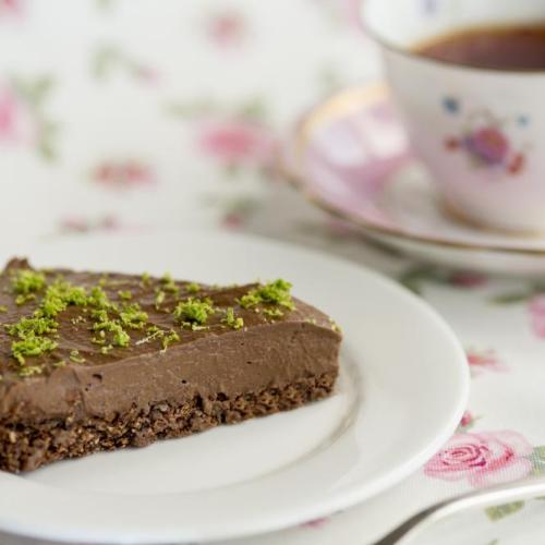 chocolate lime tart 