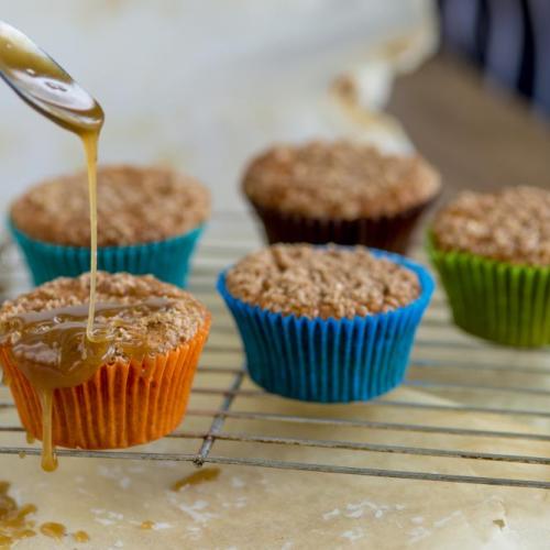 banana oat cupcakes 