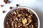 Chocolate And Banana Overnight Oats