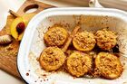 Baked Spiced Peaches with Honey Oat Granola 2