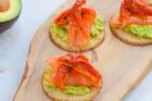 Smoked Salmon & Smashed Avocado Canapés